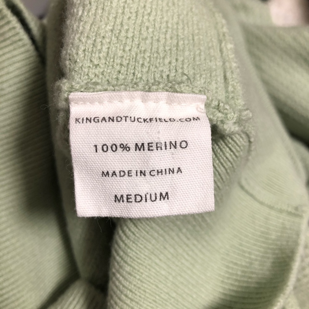 King&Tuckfield Mint Oversized Sweater - Picture 5 of 13